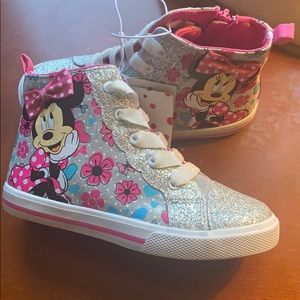Toddler girls Minnie Mouse sneakers